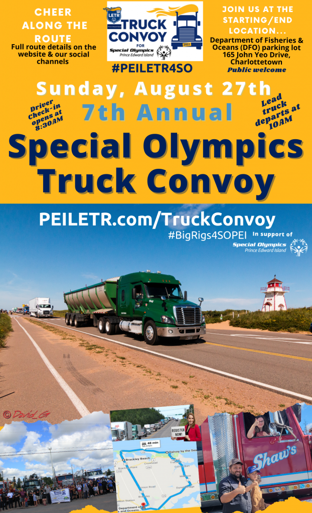 2023 Truck Convoy for Special Olympics